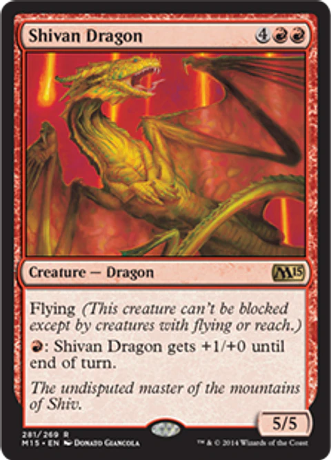Shivan Dragon - M15