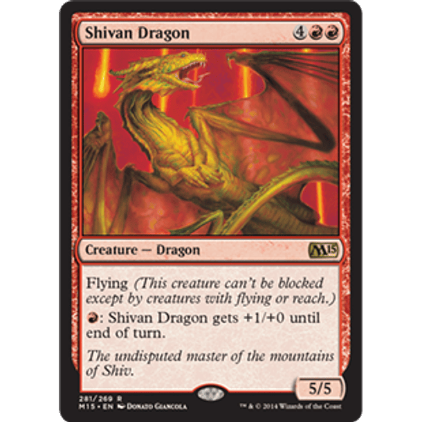 Shivan Dragon - M15