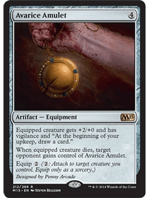 Avarice Amulet - M15