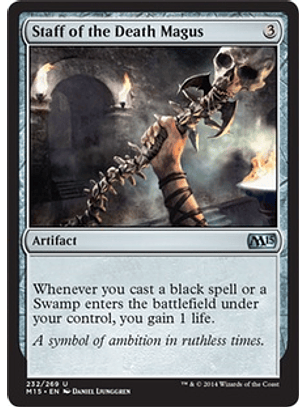 Staff of the Death Magus - M15