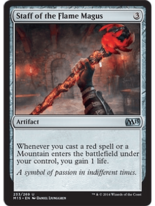 Staff of the Flame Magus - M15