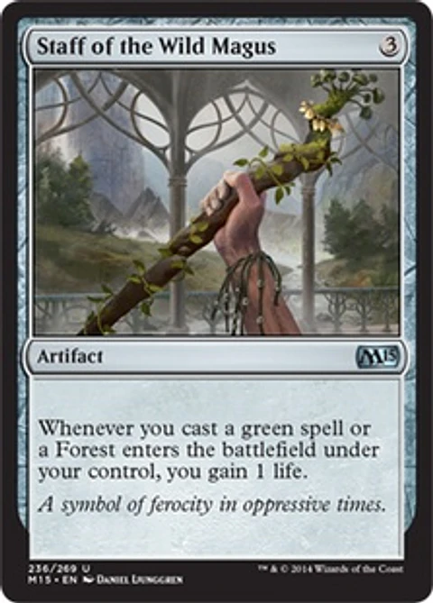 Staff of the Wild Magus - M15