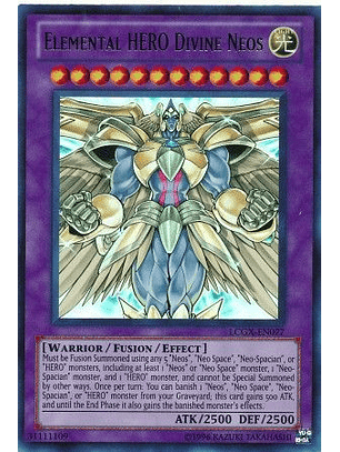 Elemental Hero Divine Neos - LCGX-EN077 - Ultra Rare