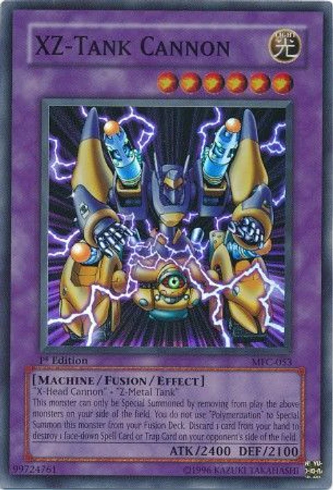 XZ-Tank Cannon - MFC-053 - Super Rare  1st Edition