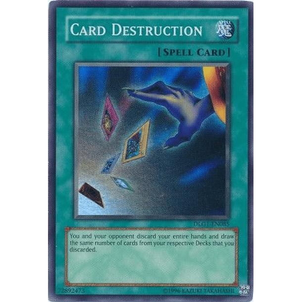 Card Destruction - DLG1-EN085 - Super Rare