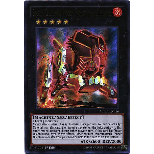 Super Quantal Mech Beast Magnaliger - WIRA-EN036 - Ultra Rare