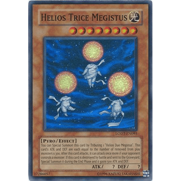 Helios Trice Megistus - LODT-EN095 - Super Rare