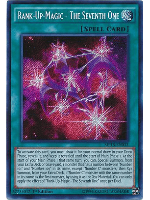 Rank-Up-Magic - The Seventh One - MP15-EN033 - Secret Rare