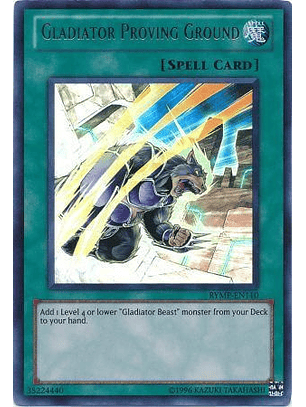 Gladiator Proving Ground - RYMP-EN110 - Ultra Rare