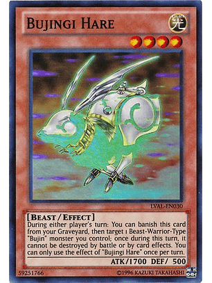 Bujingi Hare - LVAL-EN030 - Super Rare
