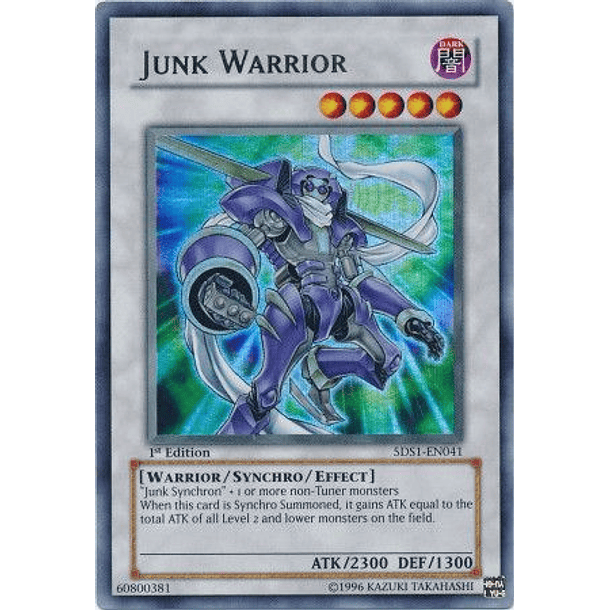Junk Warrior - 5DS1-EN041 - Ultra Rare 
