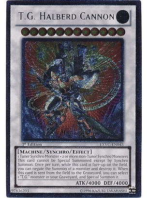 Ultimate Rare - T.G. Halberd Cannon - EXVC-EN043  
