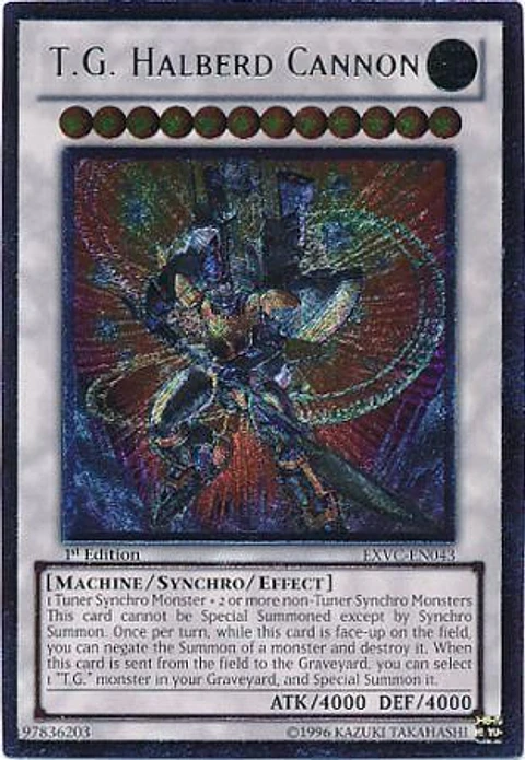 Ultimate Rare - T.G. Halberd Cannon - EXVC-EN043  
