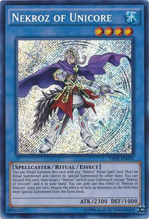 Nekroz of Unicore - THSF-EN016 - Secret Rare  (aleman)