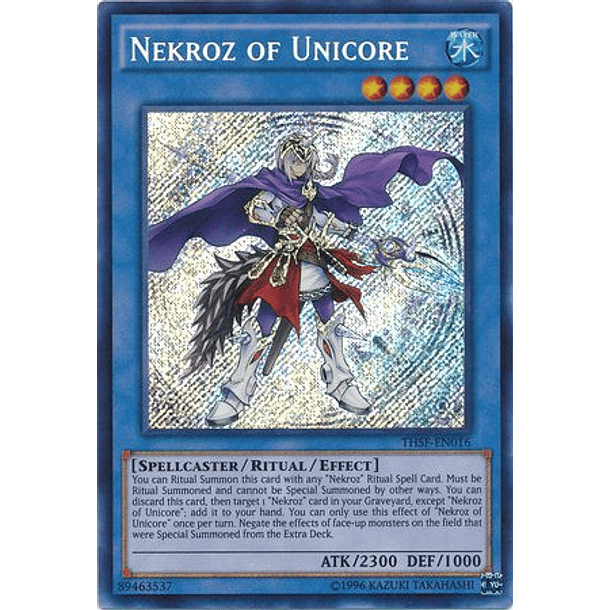 Nekroz of Unicore - THSF-EN016 - Secret Rare  (aleman)