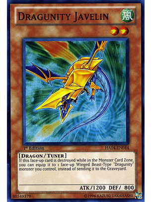 Dragunity Javelin - HA04-EN014 - Super Rare