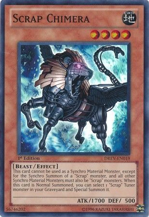 Scrap Chimera - DREV-EN019 - Super Rare 