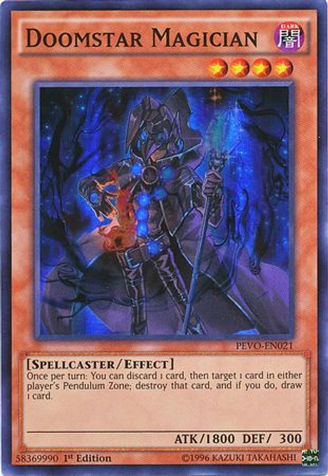 Doomstar Magician - PEVO-EN021 - Super Rare