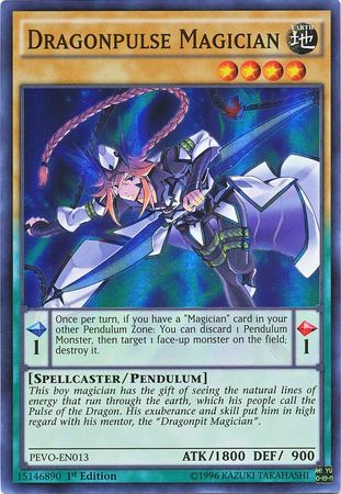 Dragonpulse Magician - PEVO-EN013 - Super Rare 1