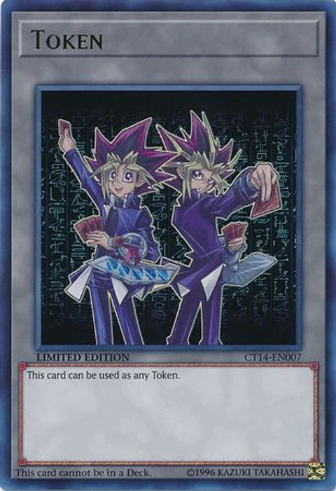 Token - CT14-EN007 - Ultra Rare Limited Edition 