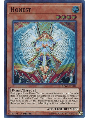 Honest - SPWA-EN047 - Super Rare 