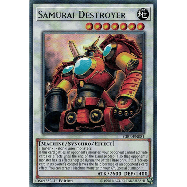 Samurai Destroyer - CIBR-EN081 - Rare