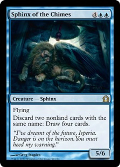 Sphinx of the Chimes - RTR