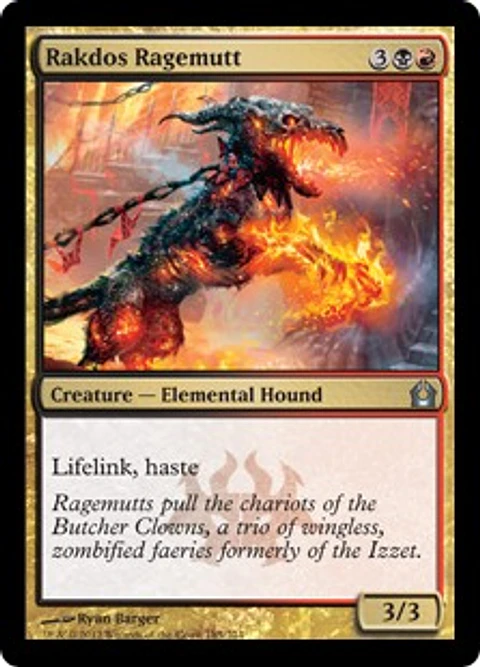 Rakdos Ragemutt - RTR