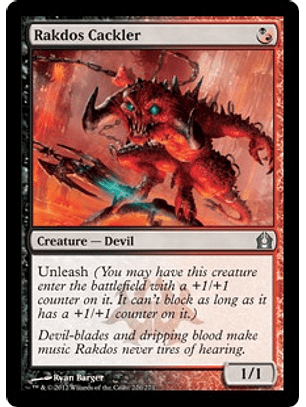 Rakdos Cackler - RTR