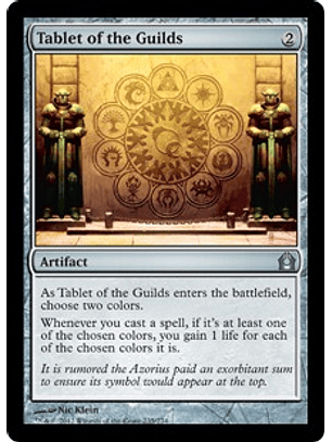 Tablet of the Guilds - RTR - U