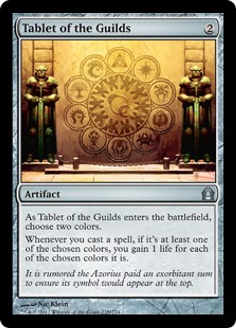 Tablet of the Guilds - RTR - U