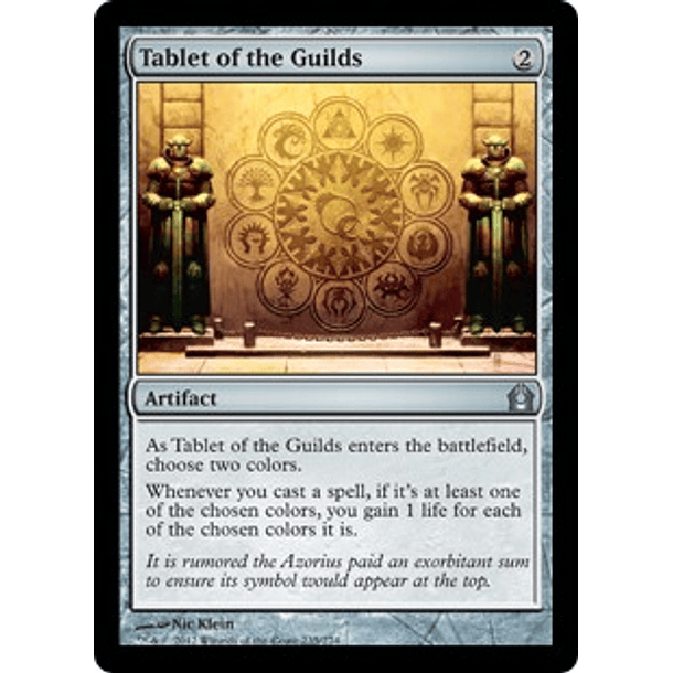 Tablet of the Guilds - RTR - U
