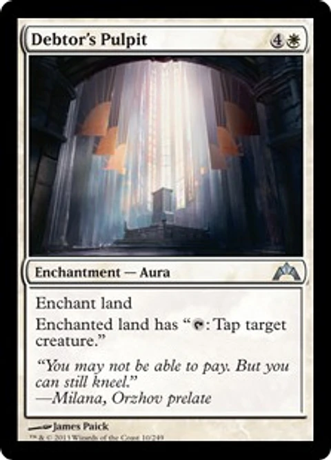 Debtor's Pulpit - GTC