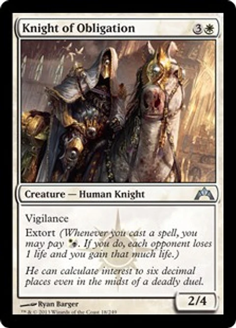 Knight of Obligation - GTC