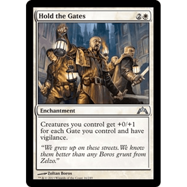 Hold the Gates - GTC