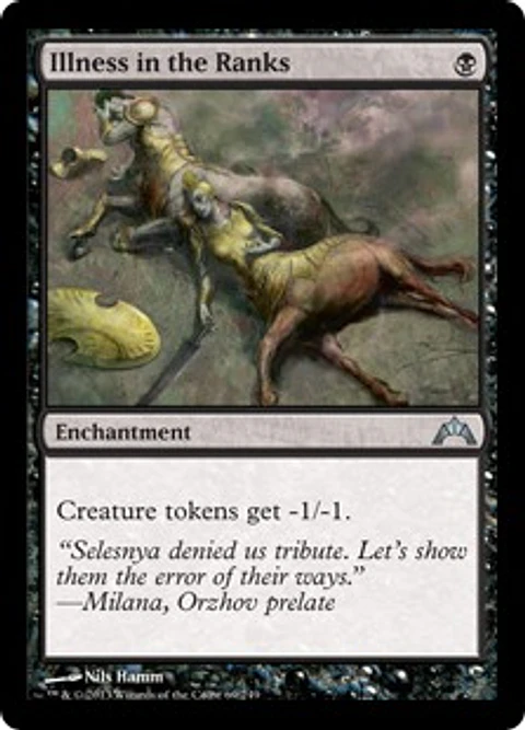 Illness in the Ranks - GTC