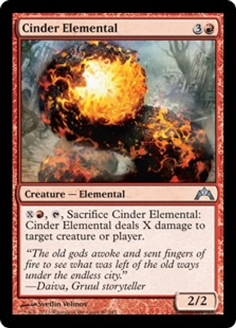 Cinder Elemental - GTC