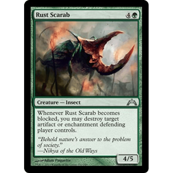 Rust Scarab - GTC