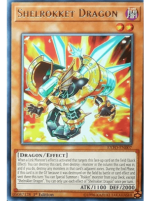 Shelrokket Dragon - EXFO-EN007 - Rare 