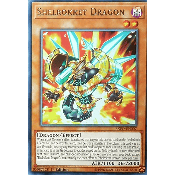 Shelrokket Dragon - EXFO-EN007 - Rare 