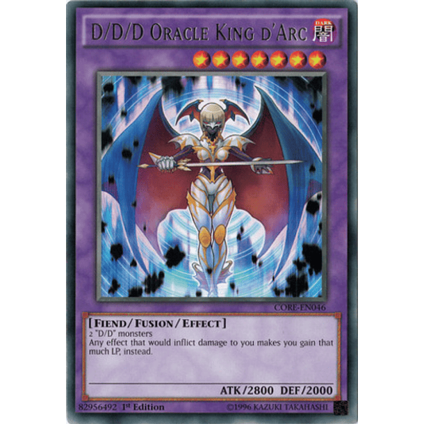 D/D/D Oracle King d'Arc - OP19-EN010 - Super Rare