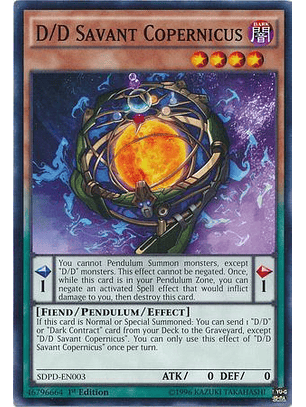 D/D Savant Copernicus - SDPD-EN003 - Common
