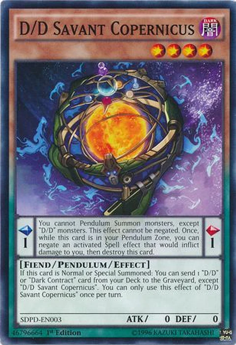 D/D Savant Copernicus - SDPD-EN003 - Common
