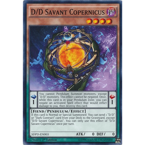 D/D Savant Copernicus - SDPD-EN003 - Common