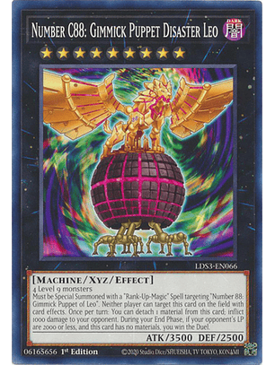 Number C88: Gimmick Puppet Disaster Leo - LDS3-EN066 - Common 