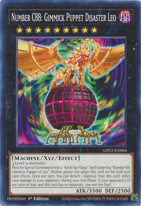 Number C88: Gimmick Puppet Disaster Leo - LDS3-EN066 - Common 