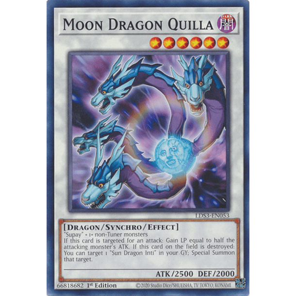 Moon Dragon Quilla - LDS3-EN053 - Common 