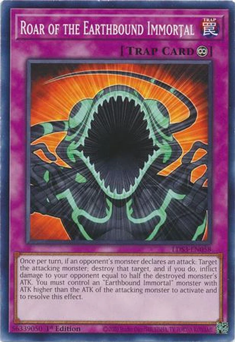 Roar of the Earthbound Immortal - LDS3-EN058 - Common 