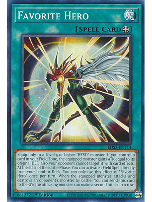 Favorite Hero - LDS3-EN114 - Common 