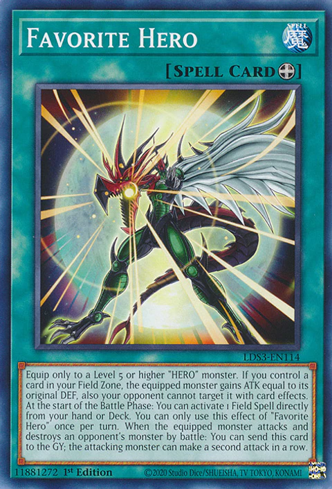 Favorite Hero - LDS3-EN114 - Common 